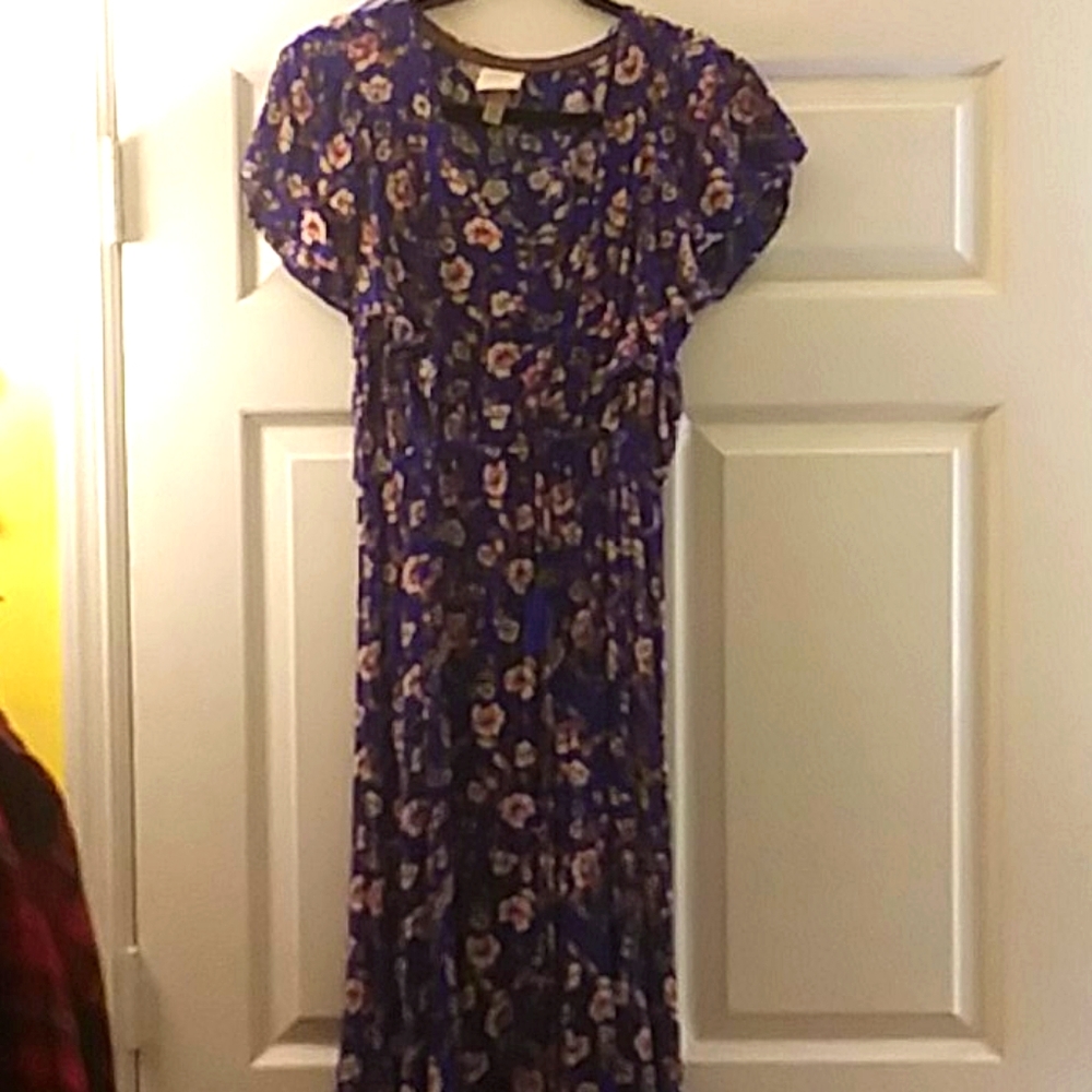 Floral maxi dress
